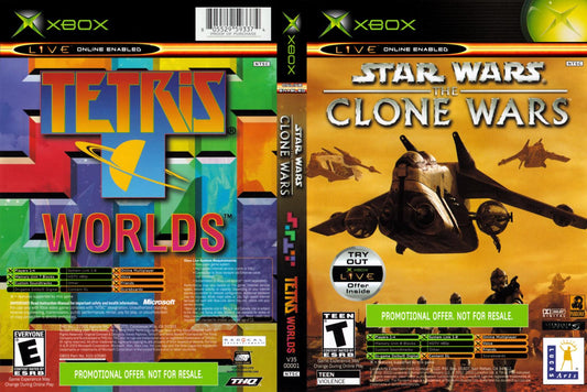 Star Wars: The Clone Wars/Tetris combo